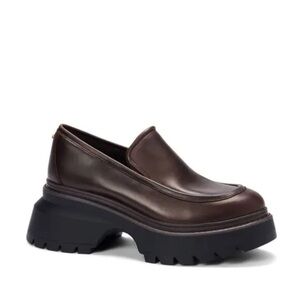 Michael Kors Brown Chunky Loafers